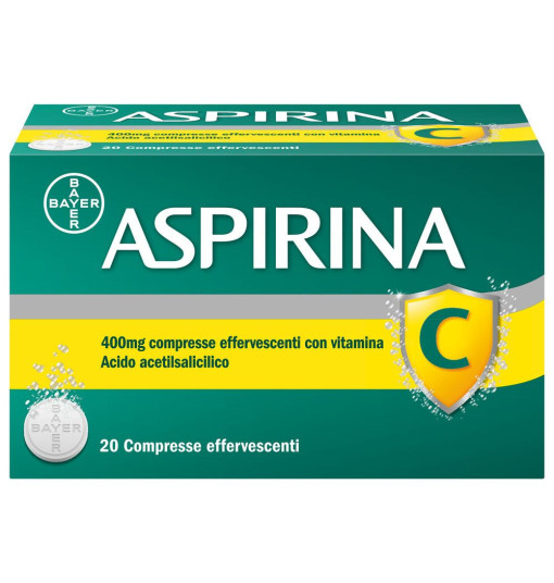 004763330-Aspirina C 20Cpr Eff 400+240Mg