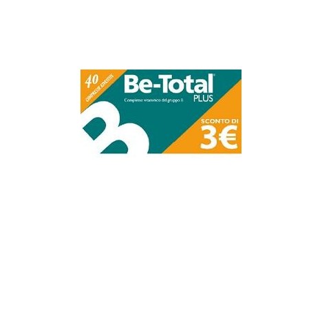 Be-Total 40 Compresse Promozione