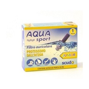 Filtro Auricolare Junior Earplug Scudo Aquasport 2 Pezzi