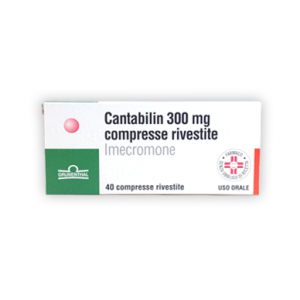 Cantabilin 40Cpr Riv 300Mg