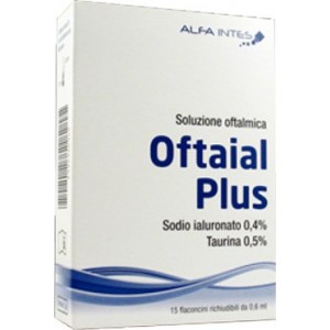 Soluzione Oftalmica Oftaial Plus Acido Ialuronico 0,4% E